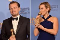 Đôi tình nhân  Titanic  Leonardo DiCaprio - Kate Winslet hội ngộ ở Quả cầu Vàng