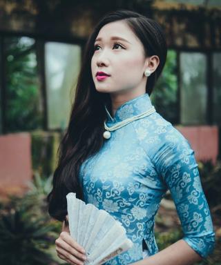 Top 10 Miss Báo chí khoe dáng trong trang phục áo dài