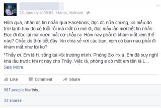 Nữ sinh xin ngủ nhờ vì thiếu chăn trong ngày giá rét