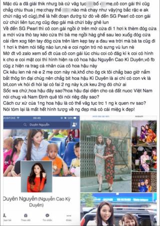 Kỳ Duyên bị tố văng tục, đóng cửa xe làm kẹt tay tài xế taxi