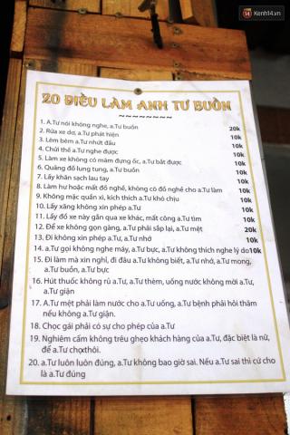 Đọc nội quy  20 điều làm anh Tư buồn  là thấy người Sài Gòn dễ thương như vậy đó!