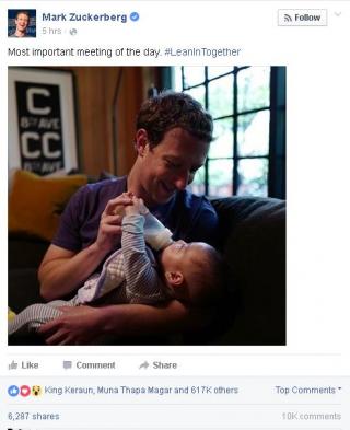 Mark Zuckerberg vừa đăng tải bức ảnh dễ thương nhất của mình, nhưng ý nghĩa đằng sau nó còn lớn hơn