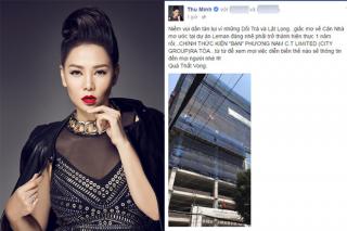 Thu Minh quyết kiện công ty bán nhà gần 90 tỉ nhưng lại trễ hẹn giao đến 1 năm