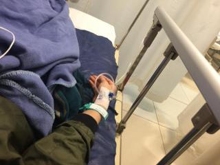 Hồng Quế bất ngờ bị chảy máu và phải nhập viện trong lúc tập luyện