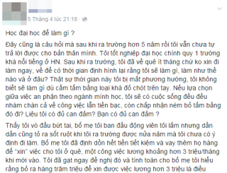  Học đại học để làm gì  - Tâm sự của chàng trai 8x khiến nhiều người trẻ suy ngẫm