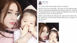 Elly Trần được tán dương hết lời vì ... bà mẹ bỉm sữa