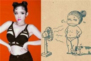 Sao Việt và những bí kíp chống nóng  không ngại xấu 