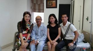 Nghệ sĩ Hán Văn Tình về nhà sau 1 tháng nằm viện điều trị ung thư