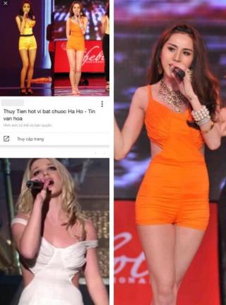 Thủy Tiên lên tiếng khi bị cho là bắt chước Hồ Ngọc Hà