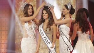 Chiêm ngưỡng vẻ đẹp nóng bỏng của Hoa hậu Hoàn vũ Peru 2016