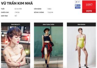 10 trai xinh gái đẹp đang dẫn đầu Top Model Online