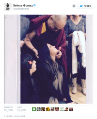 Selena bị cấm biểu diễn ở Trung Quốc vì bức ảnh từ 2 năm trước