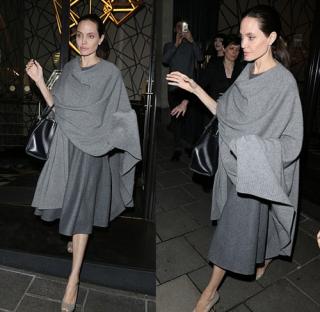 Angelina Jolie gầy trơ xương vì bệnh biếng ăn