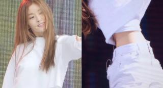 Fan bất ngờ với vòng eo con kiến của Irene