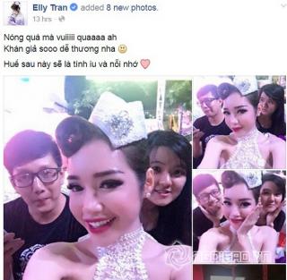 Elly Trần bất ngờ bị chê gầy  lòi xương , mặt sưng phù và già