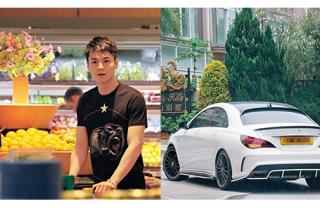 Vắng vợ, chồng trẻ của "Chị Cả" TVB một mình đi chợ