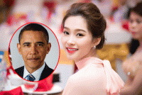 Hoa hậu Đặng Thu Thảo hủy đi nước ngoài để được gặp Tổng thống Obama