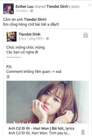 Đây là cách mà Hari Won và Đinh Tiến Đạt cho thấy chia tay vẫn có thể là bạn!