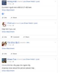 Facebooker đồng loạt tìm kiếm phượt thủ Anh mất tích ở Sa Pa