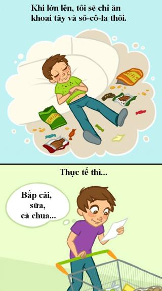 9 sự thật  không như là mơ  khi trưởng thành