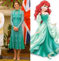 12 lần mặc đẹp như công chúa Disney của công nương Kate