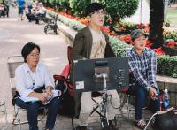 Thành Lộc phải nhập viện bó thuốc ở chân sau khi đóng phim
