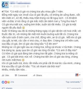 Nghị lực sống và chuyện tình cảm động của cô nàng 9x bị ung thư máu