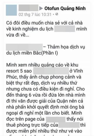 Bỏ 22 triệu cho 2 ngày ở resort 5 sao, vẫn không được  hưởng  vì dịch vụ kém?