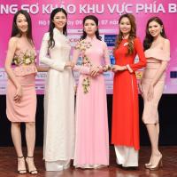 Em gái cao 1,8 m của á hậu Trà My thi Hoa hậu Việt Nam