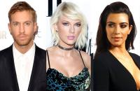 Calvin Harris thân mật với Kim Kardashian