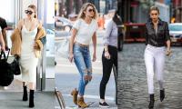 6 kiểu giày không bao giờ lỗi mốt của Gigi Hadid