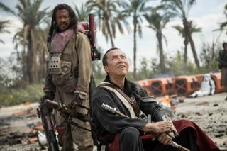 Chân Tử Đan đấu võ chuyên nghiệp dù mù lòa trong  Star Wars 