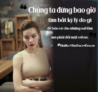 The Face Việt Nam: 12 câu nói  nghe đến đâu thấm đến đấy  của Hồ Ngọc Hà