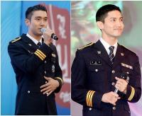 Choi Si Won và Changmin hát trong quân phục người lính