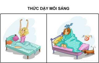 Sự khác biệt giữa con gái trong ảnh và thực tế