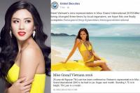 Nguyễn Thị Loan chính thức thi  Hoa hậu Hòa bình Quốc tế 2016 