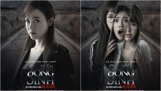 Midu lạnh lùng, Elly Trần hoảng hốt trên poster “Bí Ẩn Song Sinh”