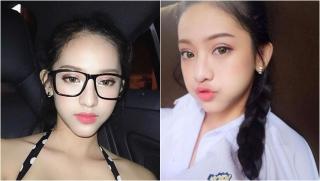 ‘Hotgirl’ Thúy Vi lại gây choáng với gương mặt đơ như tượng sáp