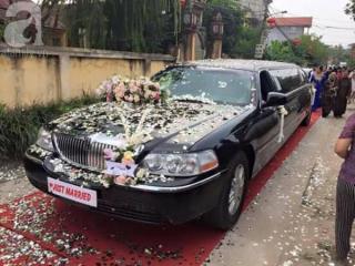 Chuyện hậu trường của đám cưới  10 tỷ  rước dâu bằng Limousine