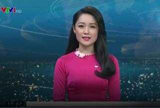 BTV Thu Hà trở lại dẫn bản tin 19h VTV sau 6 năm