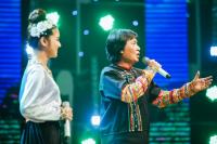 Hoàng Yến Chibi đọc rap cùng cố nghệ sĩ Quang Lý
