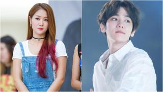 Dân tình không ngủ yên vì Baekhyun  bén duyên  nữ hoàng hát đôi Soyu