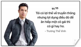 Trương Thế Vinh:  Ăn hiếp bạn gái cũ thì có gì hay ho 