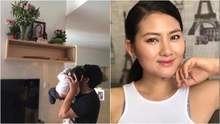 Hành động đầu tiên của Thanh Bình - Ngọc Lan khi đưa con về nước khiến bao người xúc động