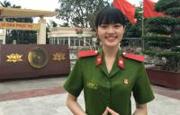 Nữ sinh 20 tuổi nổi tiếng tại Học viện Cảnh sát Nhân dân