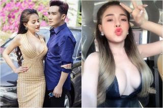 Hot girl ngực khủng  cặp kè  với Quang Hà là ai?