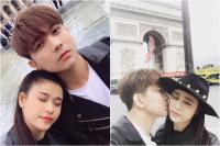 Mặc lùm xùm ly hôn, Tim - Trương Quỳnh Anh khóa môi ngọt ngào ở châu Âu