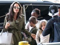 Angelina Jolie gây tranh cãi khi đưa các con rời xa Brad Pitt vào đúng Ngày Của Cha