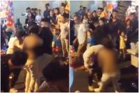 Triệu tập nam thanh niên lột đồ, đánh nhau với cô gái trẻ ở phố Hàng Mã vào đêm Trung thu