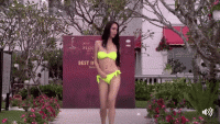  Lan Khuê phiên bản lỗi  tại Miss Grand lại gây chú ý vì màn trình diễn bikini như đi chợ